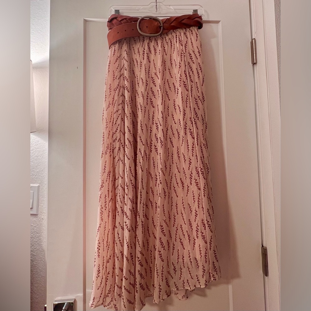 Ba&sh Blush Pleated Mini Skirt